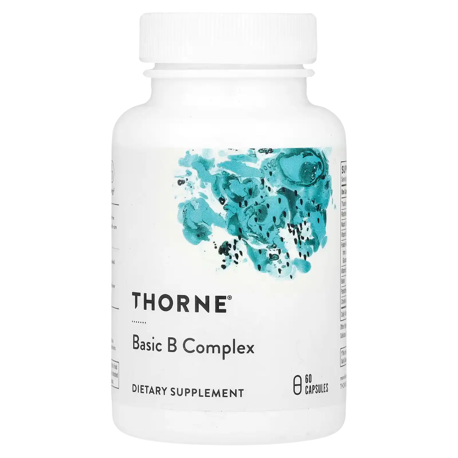Thorne Research Basic B Complex, 60 капсул